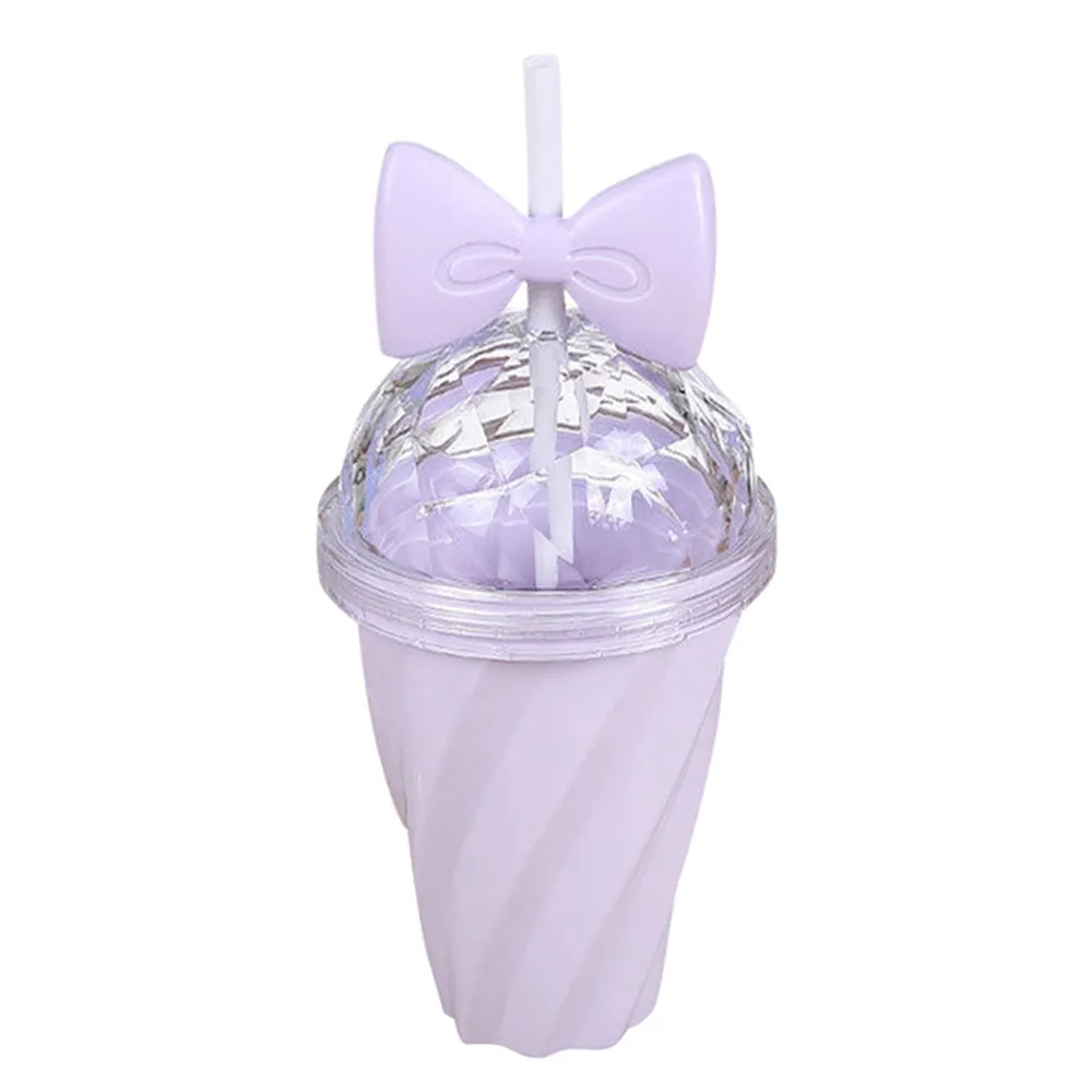 400ML Water Bottles Lovely Straw Cup Cold Drink Cup Plastic With Bow Lid Straw Cup Bottle With Lid Botella Agua Cristal
400ML Water Bottles Lovely Straw Cup Cold Drink Cup Plastic With Bow Lid Straw Cup Bottle With Lid Botella Agua Cristal