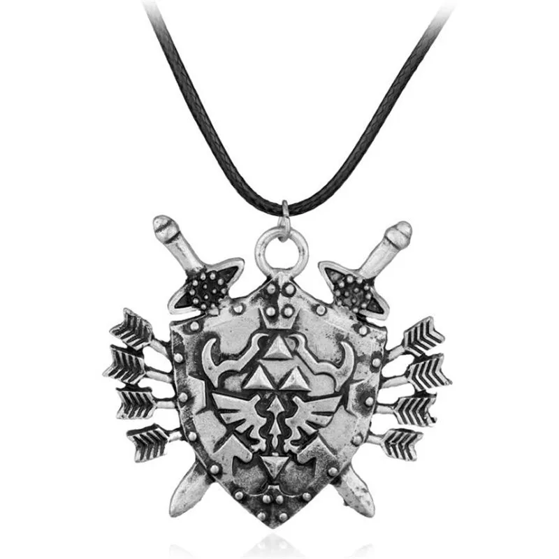 Cartoon Anime Game Periphery The Legend of Zelda Cosplay Prop Accessories Esihou Shield Alloy Necklace Boutique Holiday Gift
Cartoon Anime Game Periphery The Legend of Zelda Cosplay Prop Accessories Esihou Shield Alloy Necklace Boutique Holiday Gift
