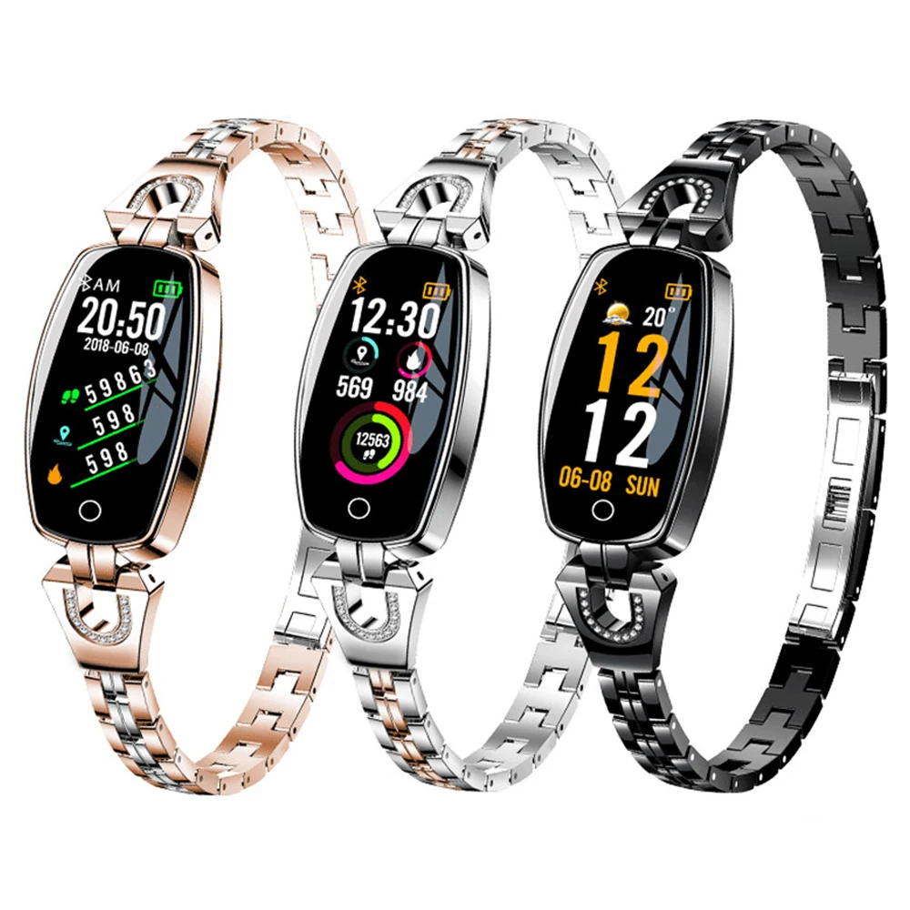 Female Smart Watch Bluetooth Finesse Tracker Sleep Heart Rate Monitor Sport Bracelet Support Android IOS For Women Ladies Girlf
Female Smart Watch Bluetooth Finesse Tracker Sleep Heart Rate Monitor Sport Bracelet Support Android IOS For Women Ladies Girlf