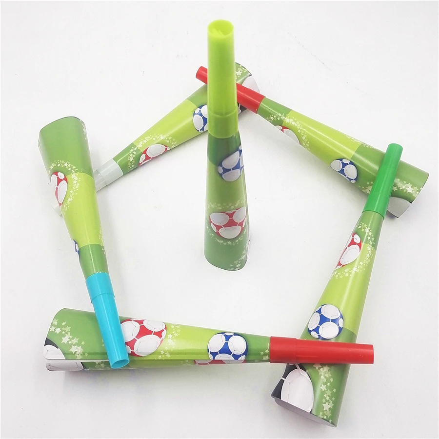 6pc/set Football Cartoon Birthday Party Supplies Trumpet Whistles Horns Kids Party Favors Baby Shower Decoration Noise Maker
6pc/set Football Cartoon Birthday Party Supplies Trumpet Whistles Horns Kids Party Favors Baby Shower Decoration Noise Maker