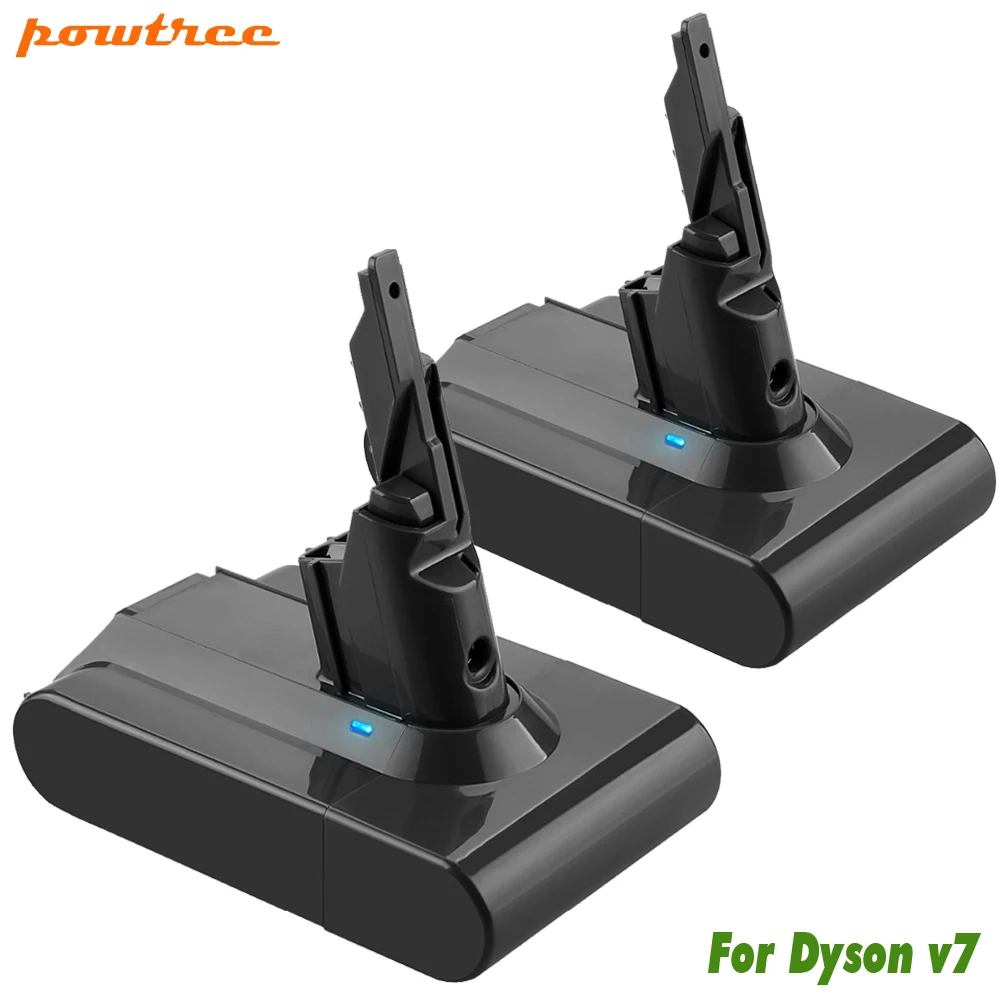 Powtree 21.6V 4000mAh Li-lon Battery For Dyson V7 FLUFFY V7 Animal V7 Pro Vacuum Cleaner Replacement L30 Rechargeable
Powtree 21.6V 4000mAh Li-lon Battery For Dyson V7 FLUFFY V7 Animal V7 Pro Vacuum Cleaner Replacement L30 Rechargeable