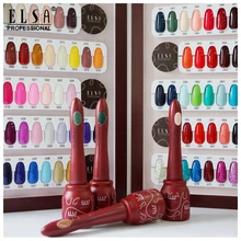 Эльза 12 мл DIY Гель-лак для ногтей Французский стиль УФ-гель для ногтей набор замочить от 80 цветов серии лак для ногтей генный цветной гель(China)