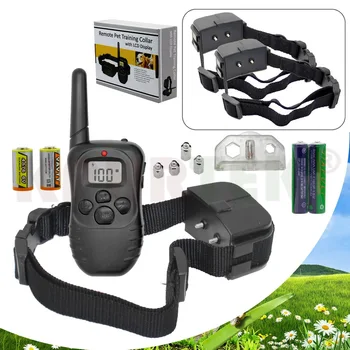 Remote Dog Training Collar 998D-1 300m LCD Remote Electric Dog Collars for Training Dog and Dog Train 15-28nf
Remote Dog Training Collar 998D-1 300m LCD Remote Electric Dog Collars for Training Dog and Dog Train 15-28nf