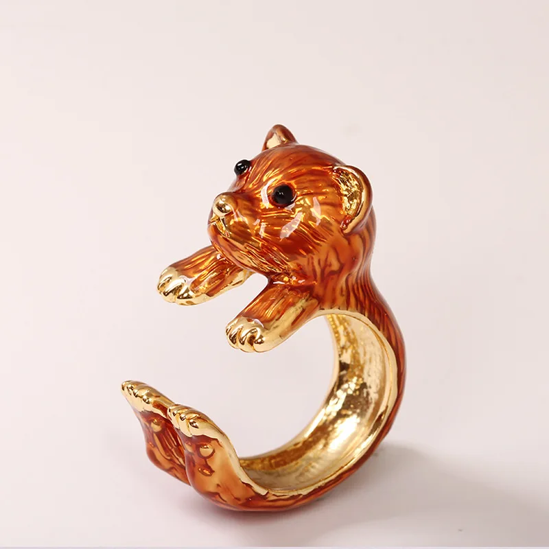 European High-end Fashion Animal Jewelry For Woman Original Design Party Koala Ring Ornaments Gold Ring
European High-end Fashion Animal Jewelry For Woman Original Design Party Koala Ring Ornaments Gold Ring