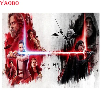 5D DIY diamond painting Star Wars movie characters Cross stitch diamond embroidery full display rhinestones pictures mosaic kit
5D DIY diamond painting Star Wars movie characters Cross stitch diamond embroidery full display rhinestones pictures mosaic kit