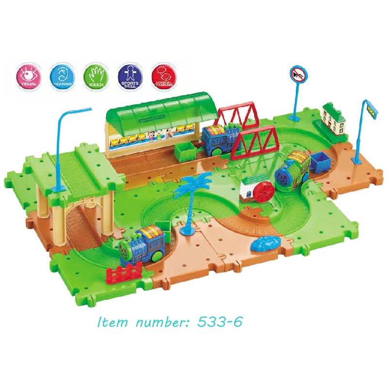Magical DIY racing track set,Big Size High Quality Cheap race track accessories with light and music gift for children boy girls
Magical DIY racing track set,Big Size High Quality Cheap race track accessories with light and music gift for children boy girls