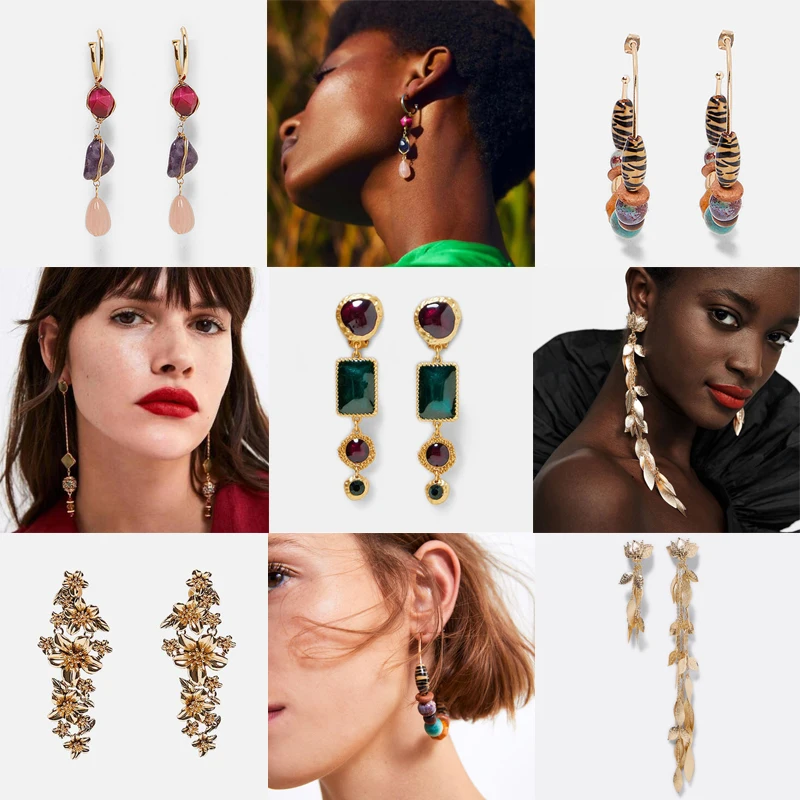 Ztech Maxi Za 2019 Punk Long Dangle Earrings For Women Vintage Gold Color Fashion Bohemian Statement Drop Earring Bijoux Jewelry
Ztech Maxi Za 2019 Punk Long Dangle Earrings For Women Vintage Gold Color Fashion Bohemian Statement Drop Earring Bijoux Jewelry