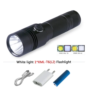 mini usb xm-l2 flashlight xml t6 led torch flashlight 18650 Rechargeable waterproof camping lantern led zaklamp lampe torche
mini usb xm-l2 flashlight xml t6 led torch flashlight 18650 Rechargeable waterproof camping lantern led zaklamp lampe torche