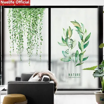 Floor plant leaf pattern electrostatic frosted glass film living room bedroom bathroom office sunscreen pvc window opaque film
Floor plant leaf pattern electrostatic frosted glass film living room bedroom bathroom office sunscreen pvc window opaque film