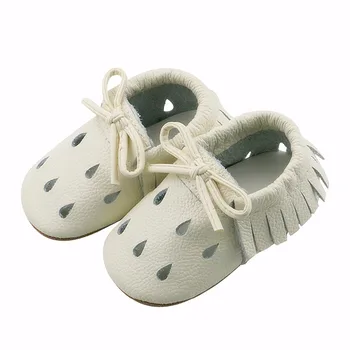 White Hollow Baby Girl Shoes Genuine Leather Soft sole Baby Moccasins for Baby Girls And Boys Fringe Slip On Toddler Girls Shoes
White Hollow Baby Girl Shoes Genuine Leather Soft sole Baby Moccasins for Baby Girls And Boys Fringe Slip On Toddler Girls Shoes