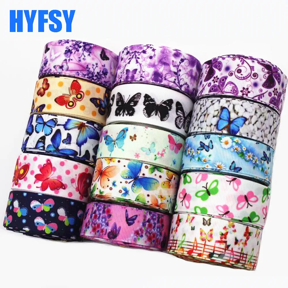 hyfsy 10037 22 25mm Butterfly ribbon 10 yards DIY Hand-made tape gift wrap Grosgrain ribbon
hyfsy 10037 22 25mm Butterfly ribbon 10 yards DIY Hand-made tape gift wrap Grosgrain ribbon