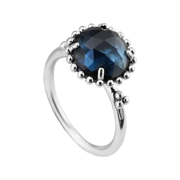 Real 925 Sterling Silver Rings For Women Midnight Star Blue Crystal Ring Lady Engagement Jewelry bagues pour femme
Real 925 Sterling Silver Rings For Women Midnight Star Blue Crystal Ring Lady Engagement Jewelry bagues pour femme