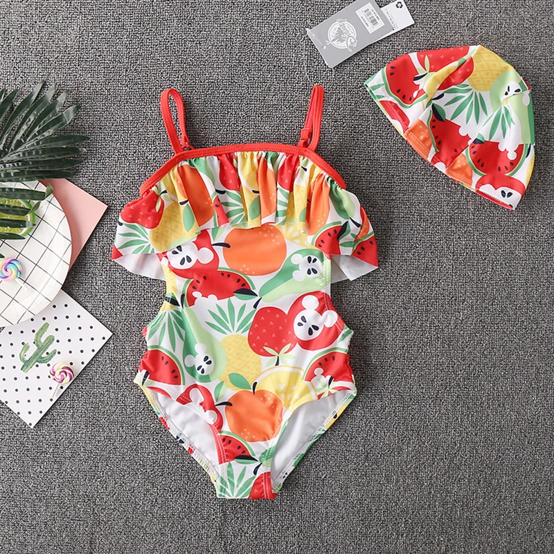 FINAL SALE! Girls Swimwear 2 to 10 Years Children Swimsuits One Piece Girls Swimsuit With Hat High quality Kids Beach wear-ST124
FINAL SALE! Girls Swimwear 2 to 10 Years Children Swimsuits One Piece Girls Swimsuit With Hat High quality Kids Beach wear-ST124
