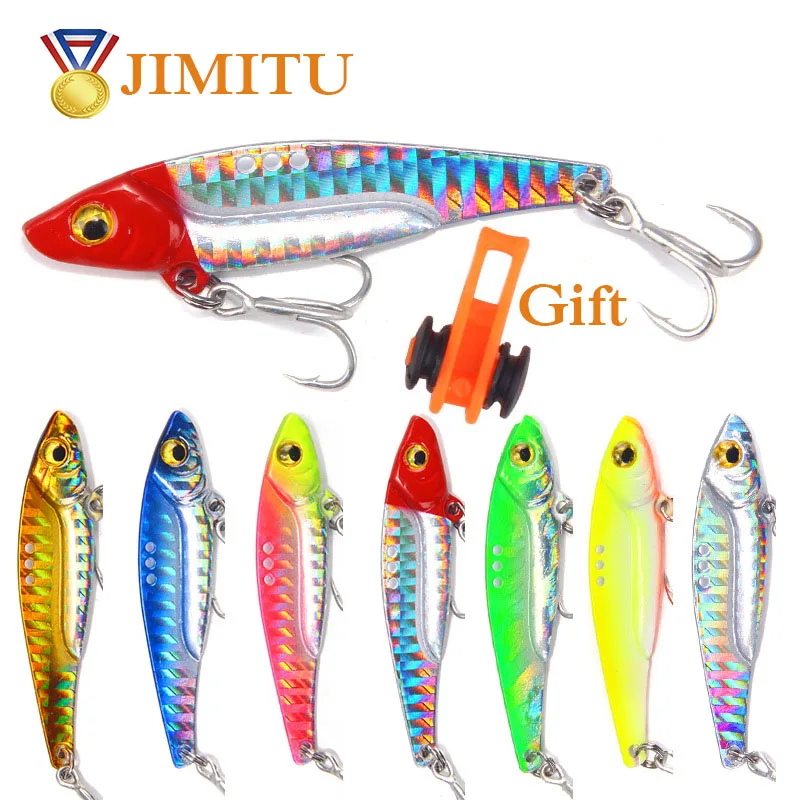 JIMITU Min fish rattlesnake metal vibration bait 6cm13g VIB sequins temptation big fish nemesis gift bait hook fishing tools
JIMITU Min fish rattlesnake metal vibration bait 6cm13g VIB sequins temptation big fish nemesis gift bait hook fishing tools