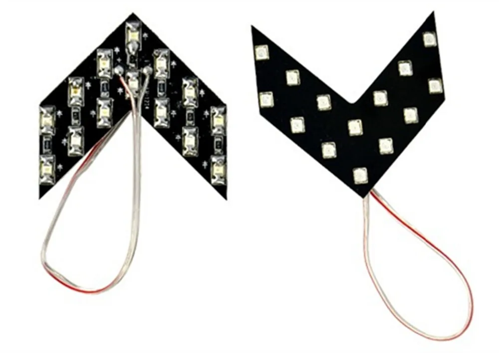 2Pcs car Styling hidden arrow 14 smd 1210 rearview Side mirror led decorative lights reverse direction, turn signal lamp
2Pcs car Styling hidden arrow 14 smd 1210 rearview Side mirror led decorative lights reverse direction, turn signal lamp