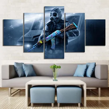 Home Decor Prints Painting 5 Pcs Pictures Wall Art Modular Canvas Counter Strike Global Offensive Poster Modern For Living Room
Home Decor Prints Painting 5 Pcs Pictures Wall Art Modular Canvas Counter Strike Global Offensive Poster Modern For Living Room