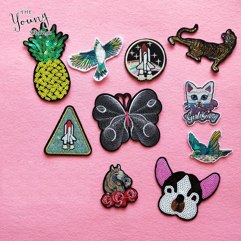 New arrive Mix Patches For Clothing Iron On Patch Embroidered Appliques DIY Fabric embellishment sewing Stickers badge Accessory
New arrive Mix Patches For Clothing Iron On Patch Embroidered Appliques DIY Fabric embellishment sewing Stickers badge Accessory