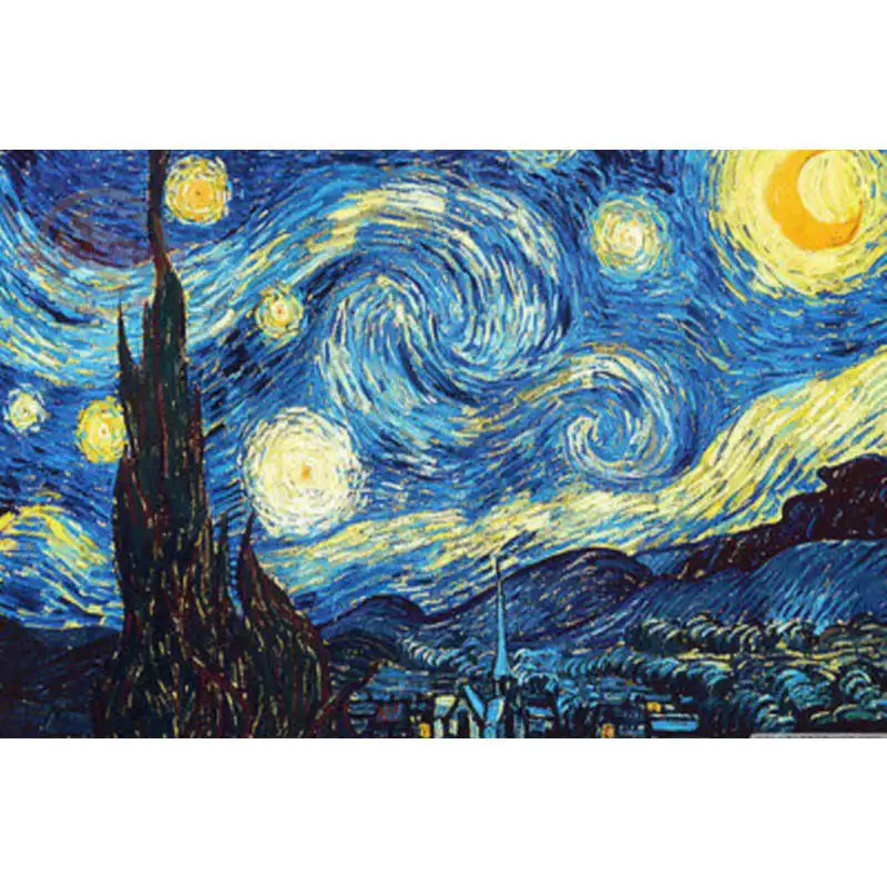 The Starry Night Vincent van Gogh Art Poster Print Silk Fabric Print Poster Cloth Fabric Wall Poster Custom Print Satin Poster
The Starry Night Vincent van Gogh Art Poster Print Silk Fabric Print Poster Cloth Fabric Wall Poster Custom Print Satin Poster