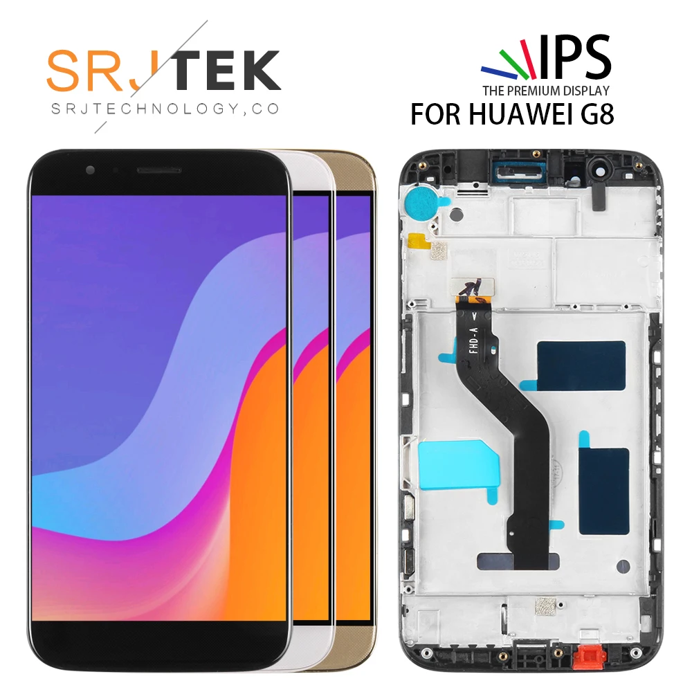 5.5"Display For HUAWEI G8 LCD Touch Screen With Frame Replacement For HUAWEI G8 LCD Screen GX8 RIO-L02 RIO-L01 Display 1920*1080
5.5"Display For HUAWEI G8 LCD Touch Screen With Frame Replacement For HUAWEI G8 LCD Screen GX8 RIO-L02 RIO-L01 Display 1920*1080