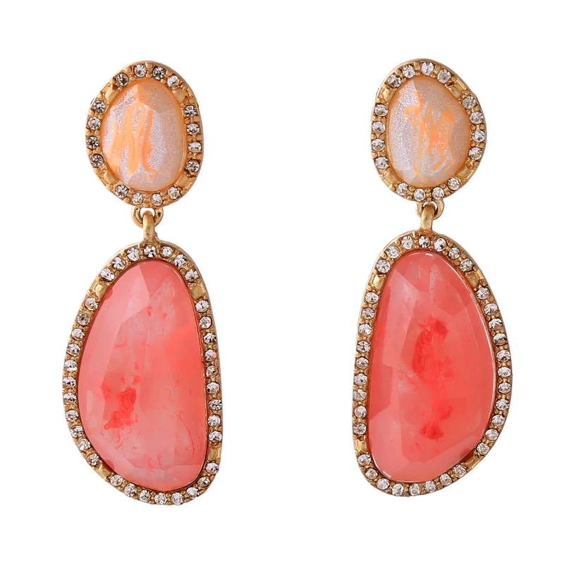 ed01335c 2018 New Jewelry Pink Resin Oval Geometric 925 Silver Drop Earrings for Girls Women Gift
ed01335c 2018 New Jewelry Pink Resin Oval Geometric 925 Silver Drop Earrings for Girls Women Gift