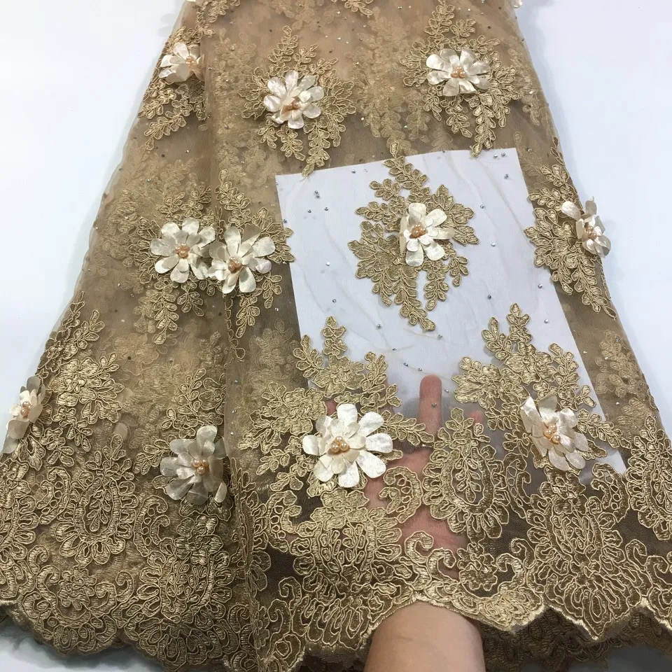3d Lace Fabric 2019 High Quality Lace Latest African Laces Fabric With Beads Wedding Gold Nigerian French Lace Fabric M26082
3d Lace Fabric 2019 High Quality Lace Latest African Laces Fabric With Beads Wedding Gold Nigerian French Lace Fabric M26082