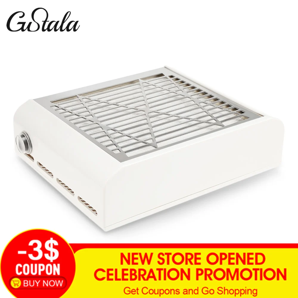 gustala 40W Nail Dust Suction Collector Strong Power Nail Fan Suction Manicure Machine Vacuum Cleaner Nail Art Tool
gustala 40W Nail Dust Suction Collector Strong Power Nail Fan Suction Manicure Machine Vacuum Cleaner Nail Art Tool
