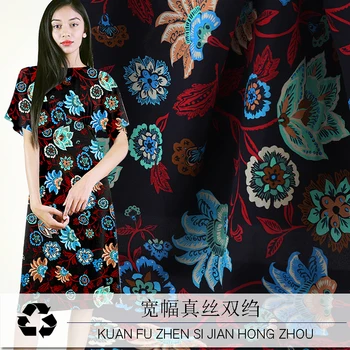 19 spring summer new 138cm wide 16 momme 100%silk crepe de chine fabric for women shirt printed cloth for diy sewing sale hot
19 spring summer new 138cm wide 16 momme 100%silk crepe de chine fabric for women shirt printed cloth for diy sewing sale hot