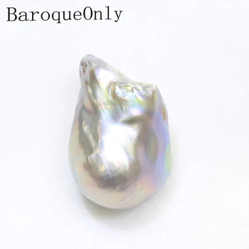BaroqueOnly Natural Grey Naked Pearl 14-25mm Precious Nuclear Tail Pearl for Necklace Pendant Diy Making BZG
BaroqueOnly Natural Grey Naked Pearl 14-25mm Precious Nuclear Tail Pearl for Necklace Pendant Diy Making BZG