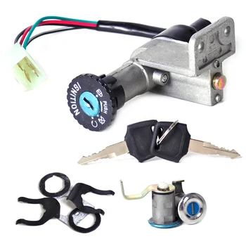 DWCX 4Pin Ignition Key Switch Lock Toolbox Cushion Lock Kit for 50cc 150cc GY6 Chinese Jonway Roketa Moped Scooter BMX Kazuma
DWCX 4Pin Ignition Key Switch Lock Toolbox Cushion Lock Kit for 50cc 150cc GY6 Chinese Jonway Roketa Moped Scooter BMX Kazuma