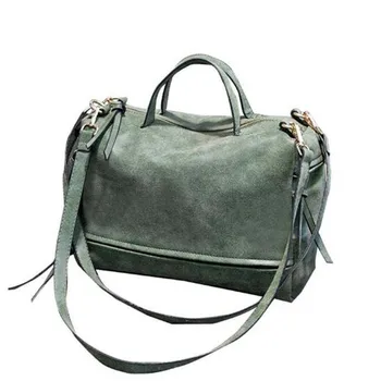 Fashion Female Purse Shoulder Bag Nubuck Leather women handbag Vintage Messenger Bag Motorcycle Crossbody Bags Women Bag sac
Fashion Female Purse Shoulder Bag Nubuck Leather women handbag Vintage Messenger Bag Motorcycle Crossbody Bags Women Bag sac