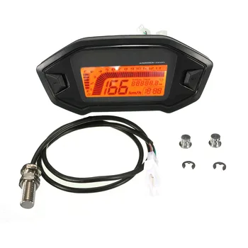Motorcycle Odometer Speedometer Tachometer Gauge Universal LCD Digital Backlight
Motorcycle Odometer Speedometer Tachometer Gauge Universal LCD Digital Backlight