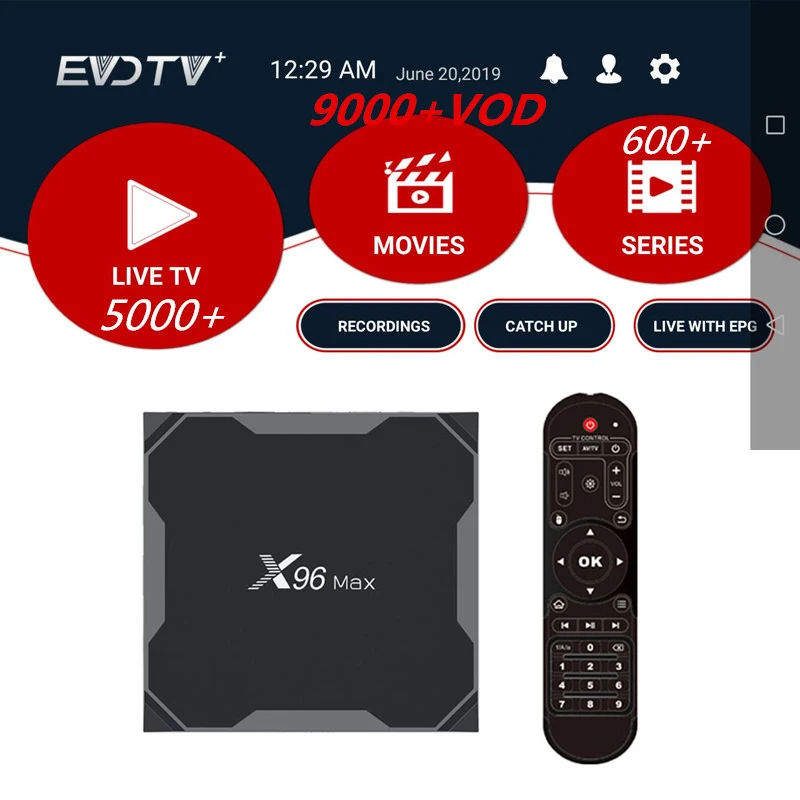 M3U8 Smarters IPTV Android 8.1 French Free Arabic IPTV Subscription TV Box X96 MAX with 5000+IPTV USA English UK Europe and VOD
M3U8 Smarters IPTV Android 8.1 French Free Arabic IPTV Subscription TV Box X96 MAX with 5000+IPTV USA English UK Europe and VOD