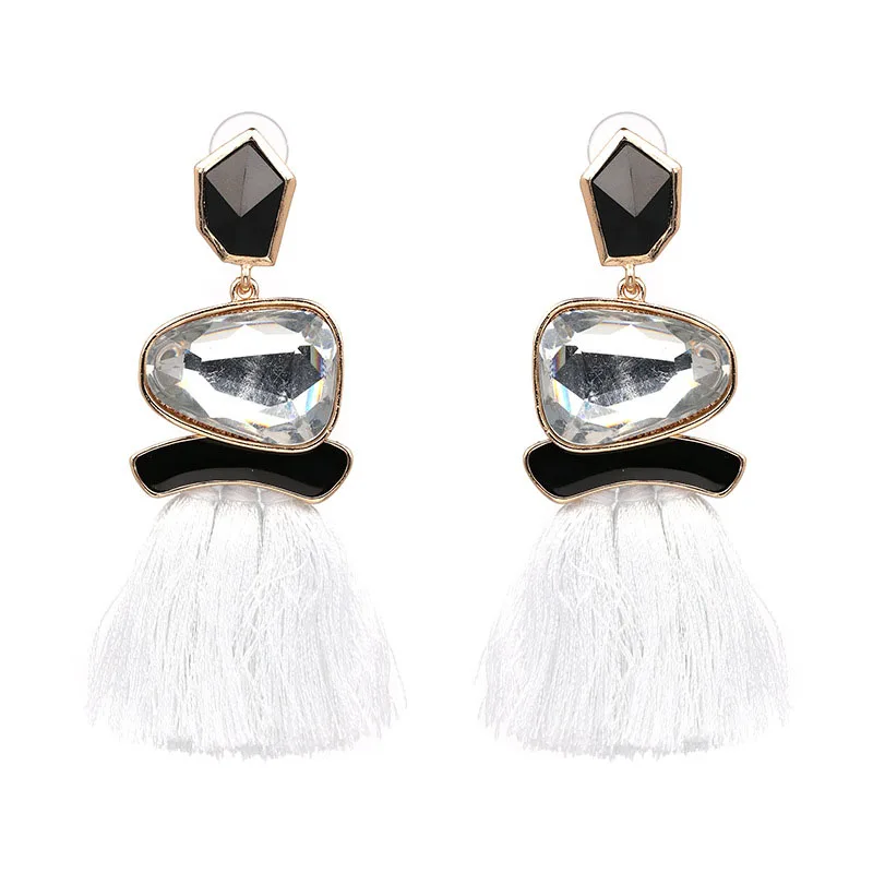 Bohemian Earrings Tassel Women Ethnic Fashion Fringe Drop Earrings Boho Jewelry Accessories White Elegant Ladies Gifts 10 Colors
Bohemian Earrings Tassel Women Ethnic Fashion Fringe Drop Earrings Boho Jewelry Accessories White Elegant Ladies Gifts 10 Colors