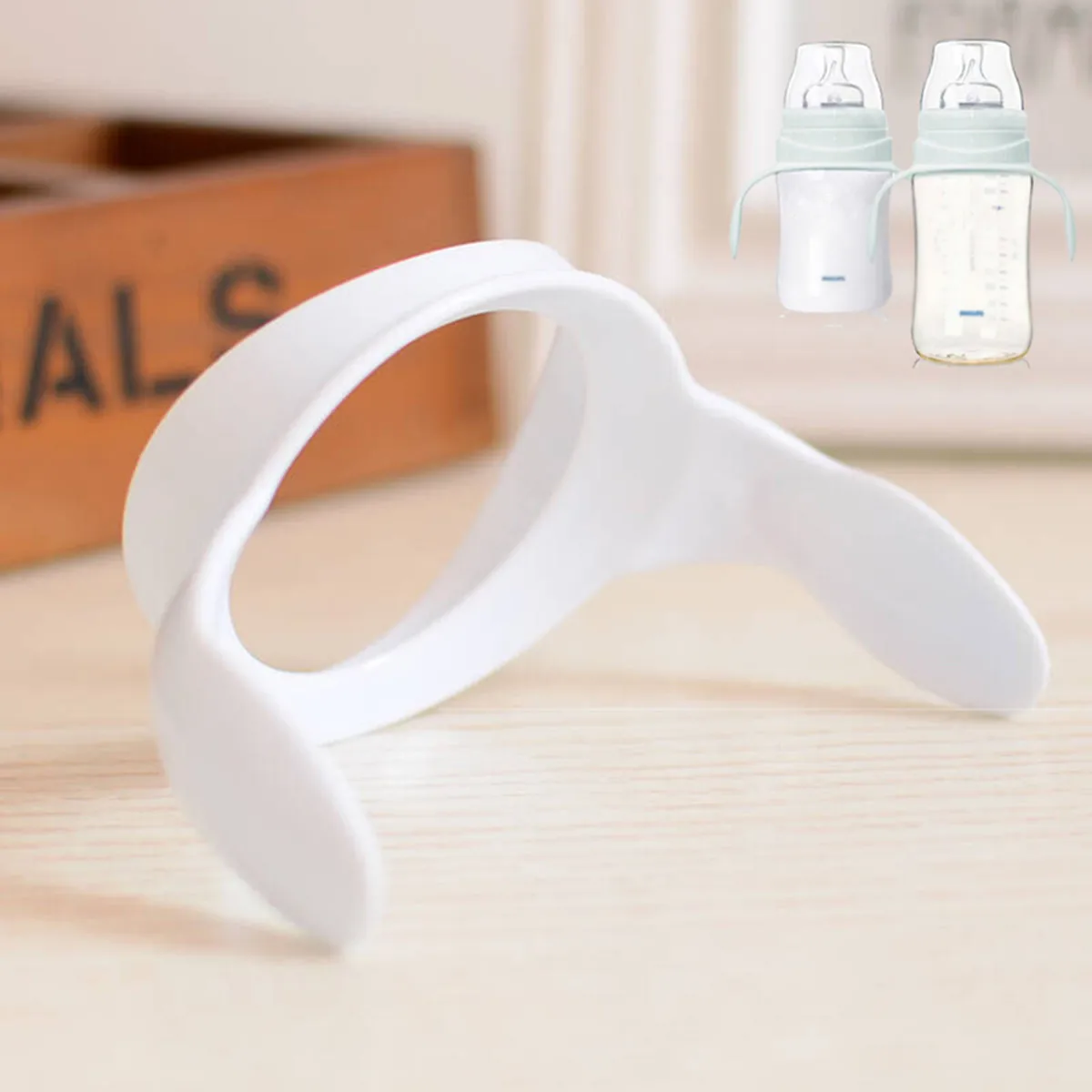 White Handles Bottle Milk Cup Grip Handle Suit Natural Wide Mouth PP Glass Baby Feeding Bottles Accessories For Kids Infant
White Handles Bottle Milk Cup Grip Handle Suit Natural Wide Mouth PP Glass Baby Feeding Bottles Accessories For Kids Infant