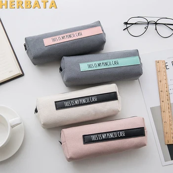 Simple Pencil Case Pen Bag Cosmetic Makeup Bag Storage Pouch Purse Students School Girls makeup bags children school stationery
Simple Pencil Case Pen Bag Cosmetic Makeup Bag Storage Pouch Purse Students School Girls makeup bags children school stationery