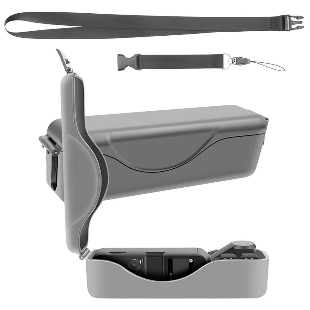 Portable Waterproof Storage Box for DJI OSMO Pocket Protective Carrying Case Cover with Neck Lanyard Wrist Handheld Gimbal Parts
Portable Waterproof Storage Box for DJI OSMO Pocket Protective Carrying Case Cover with Neck Lanyard Wrist Handheld Gimbal Parts