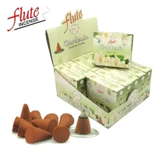 120 Cones/Pack Gardenia Aroma Spice Incense Cones Hand Rolled from Indian Light Fragrance cone Incense For Aromatic
120 Cones/Pack Gardenia Aroma Spice Incense Cones Hand Rolled from Indian Light Fragrance cone Incense For Aromatic