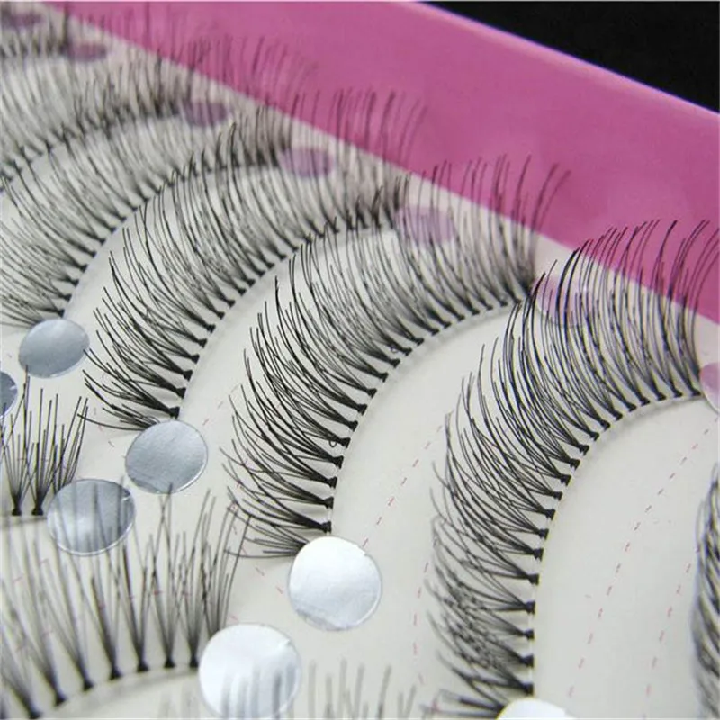 10Pairs Reusable Handmade False Eyelashes Set Messy Nature Paragraph Transparent Stem Stage Makeup 1 Box
10Pairs Reusable Handmade False Eyelashes Set Messy Nature Paragraph Transparent Stem Stage Makeup 1 Box