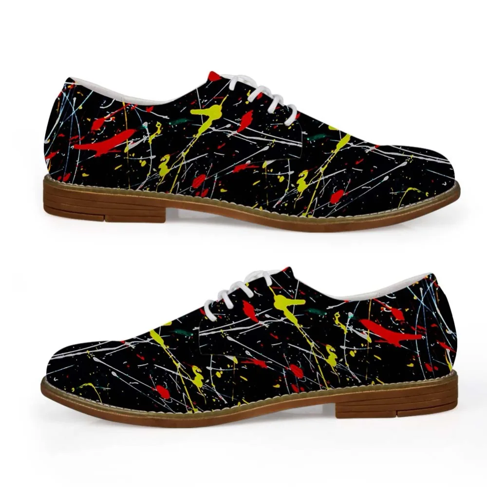 Customized Men Casual Business Dress Shoe Mixed Color Graffiti Print Boys Loafers PU Leather Breathable Lace Up Oxfords shoes
Customized Men Casual Business Dress Shoe Mixed Color Graffiti Print Boys Loafers PU Leather Breathable Lace Up Oxfords shoes