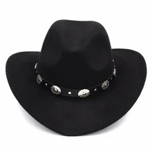 Mistdawn Womem Men Wool Blend Western Cowboy Hat Wide Brim Cowgirl Jazz Sombrero Cap Leather Band
Mistdawn Womem Men Wool Blend Western Cowboy Hat Wide Brim Cowgirl Jazz Sombrero Cap Leather Band
