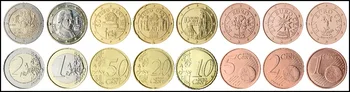 8pcs Austria coin original coins 2018 year Uncirculated
8pcs Austria coin original coins 2018 year Uncirculated