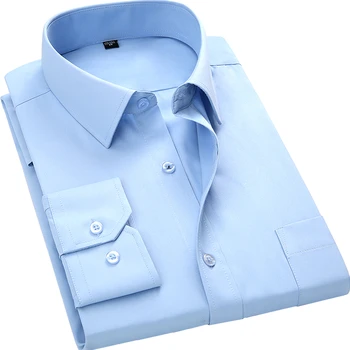 ORINERY 3 Colors Hot Sale Fashion Long Sleeve Dress Shirt Brand Solid Mens Shirt Plus Size Slim Fit Camisa Masculina Plus Size
ORINERY 3 Colors Hot Sale Fashion Long Sleeve Dress Shirt Brand Solid Mens Shirt Plus Size Slim Fit Camisa Masculina Plus Size
