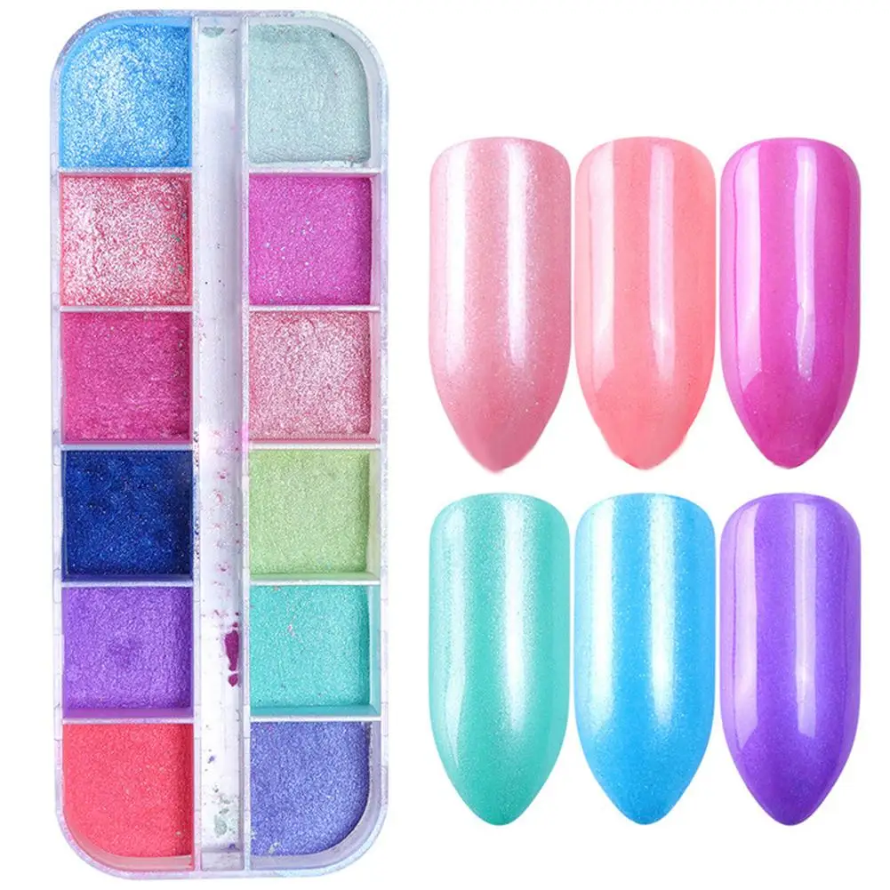HOT!!! 12Pcs/Box Super-fine Glitter Nail Powder DIY Shimmer Pigment Manicure Art Decor
HOT!!! 12Pcs/Box Super-fine Glitter Nail Powder DIY Shimmer Pigment Manicure Art Decor