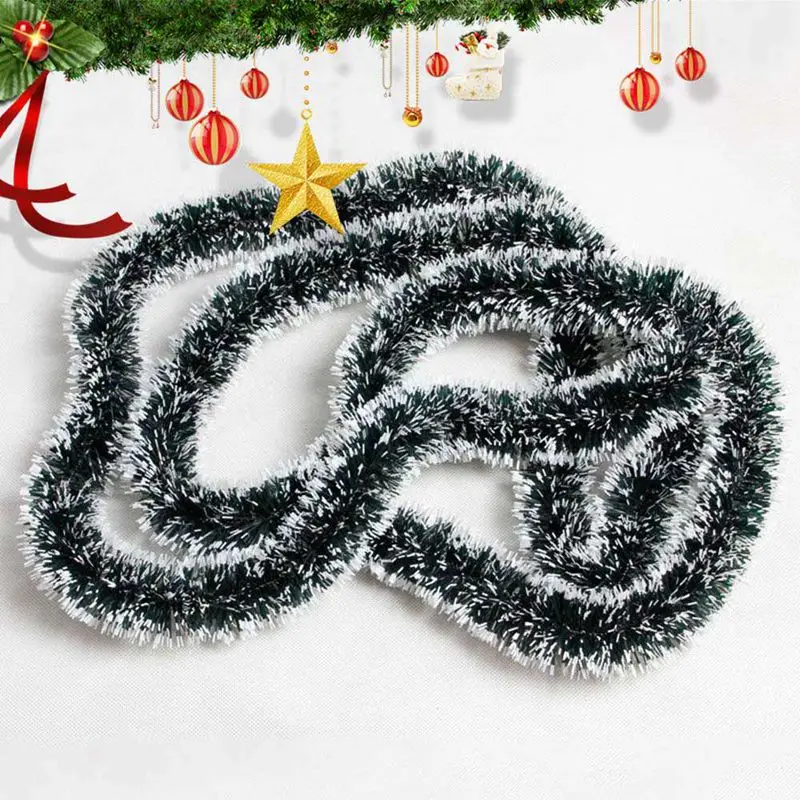 200CM Colorful Christmas Decoration Bar Tops Ribbon Garland Christmas Tree Ornaments White Dark Green Cane Tinsel Party Supplies
200CM Colorful Christmas Decoration Bar Tops Ribbon Garland Christmas Tree Ornaments White Dark Green Cane Tinsel Party Supplies