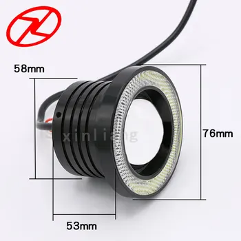 2pcs Angel Eyes Fog Lamp 64mm 76mm 89mm Universal 12V COB LED DRL Fog Driving Lights white blue pink yellow green red ice blue
2pcs Angel Eyes Fog Lamp 64mm 76mm 89mm Universal 12V COB LED DRL Fog Driving Lights white blue pink yellow green red ice blue