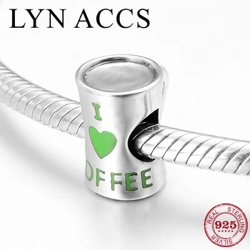 Creative DIY 925 Sterling Silver Enjoy Life Coffee shape Letter Beads Charm Jewelry Making Fit Original LYNACCS Charms Bracelets
Creative DIY 925 Sterling Silver Enjoy Life Coffee shape Letter Beads Charm Jewelry Making Fit Original LYNACCS Charms Bracelets
