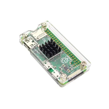 Latest Raspberry Pi Zero W Acrylic Case + Aluminum Heat Sink for RPI Zero Box Cover Shell Enclosure Cases also for RPI Zero V1.3
Latest Raspberry Pi Zero W Acrylic Case + Aluminum Heat Sink for RPI Zero Box Cover Shell Enclosure Cases also for RPI Zero V1.3