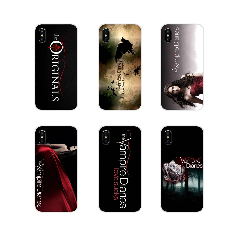 

popular quotes The Vampire Diaries Transparent Soft Cover Bag For Huawei Mate Honor 4C 5C 5X 6X 7 7A 7C 8 9 10 8C 8X 20 Lite Pro