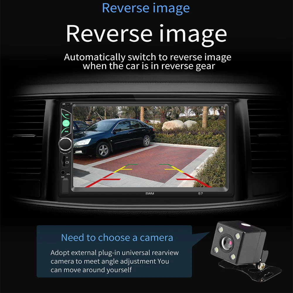7inch FM/USB/AUX Rear View Car MP5 Player Smart Car Stereo Auto MP5 Player Flexible Radio MP5 Player FM Radio
7inch FM/USB/AUX Rear View Car MP5 Player Smart Car Stereo Auto MP5 Player Flexible Radio MP5 Player FM Radio