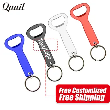 Quail 50pcs A Lot Aluminium Portable Key Chain Ring Beer Opener Free Customized Logo/Text For Company Promotional And Wedding
Quail 50pcs A Lot Aluminium Portable Key Chain Ring Beer Opener Free Customized Logo/Text For Company Promotional And Wedding